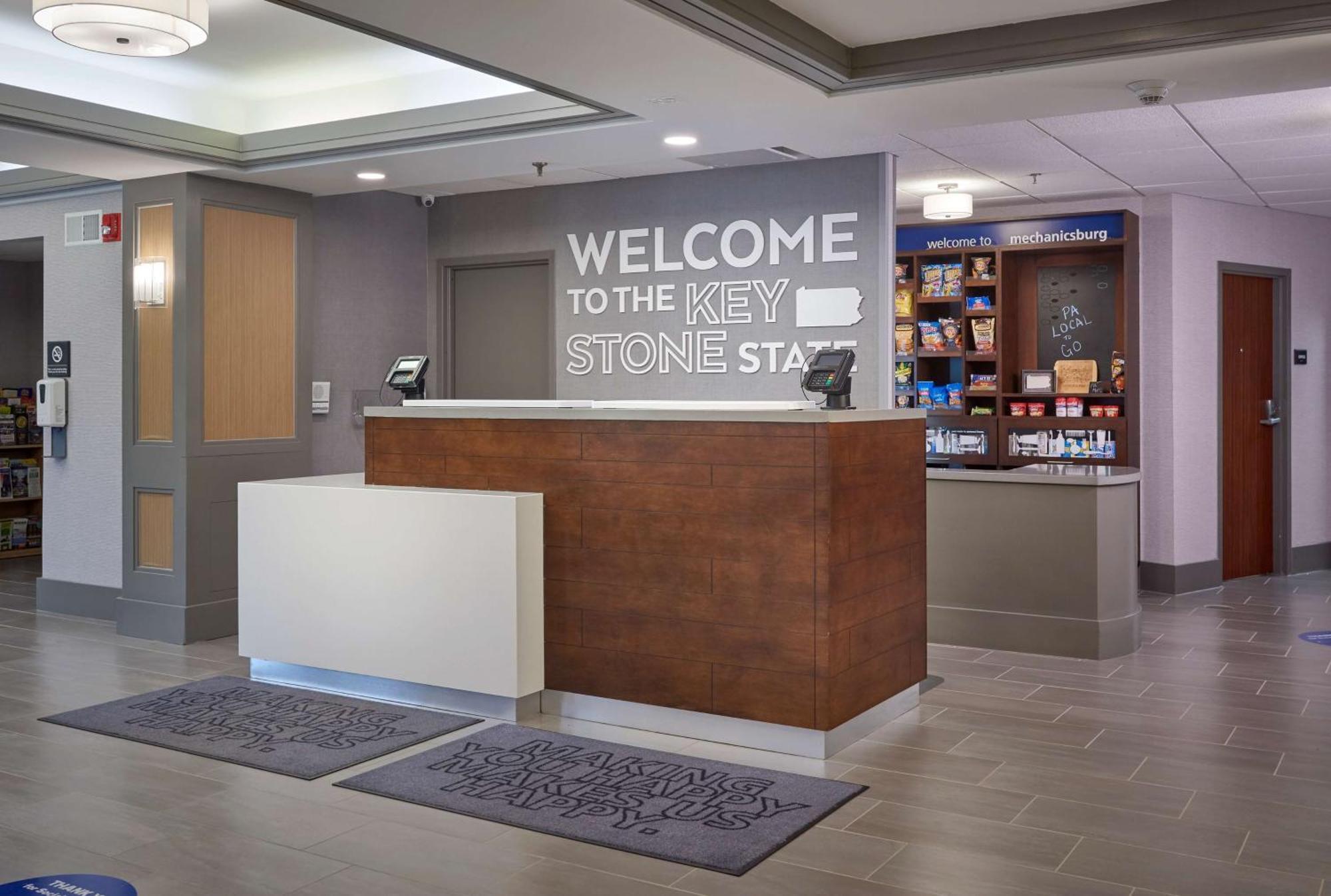 Hampton Inn By Hilton Harrisburg West Меканиксберг Экстерьер фото